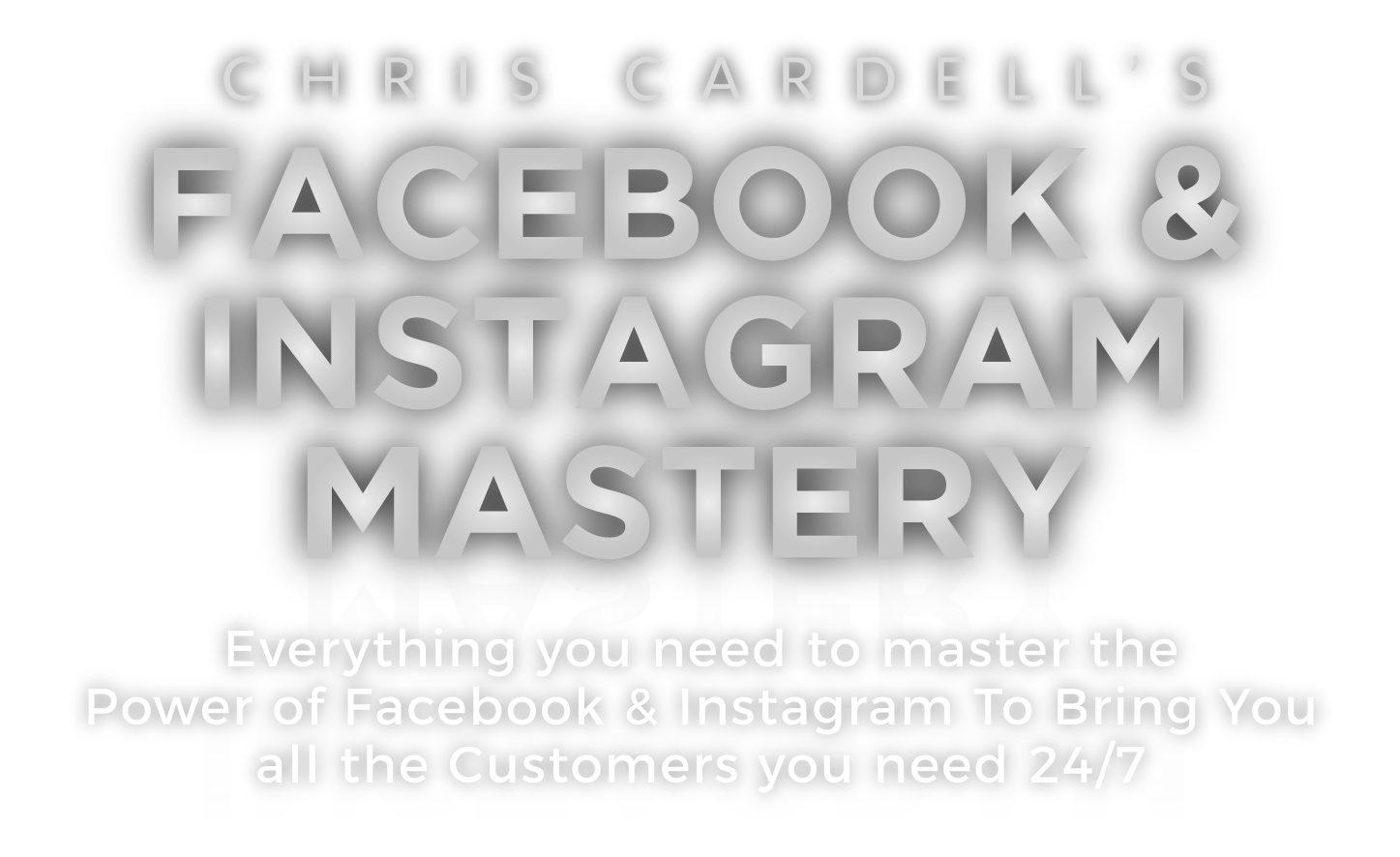 30 Days To Facebook And Instagram Mastery Chris Cardell 30 Days To Facebook And Instagram Mastery Chris Cardell