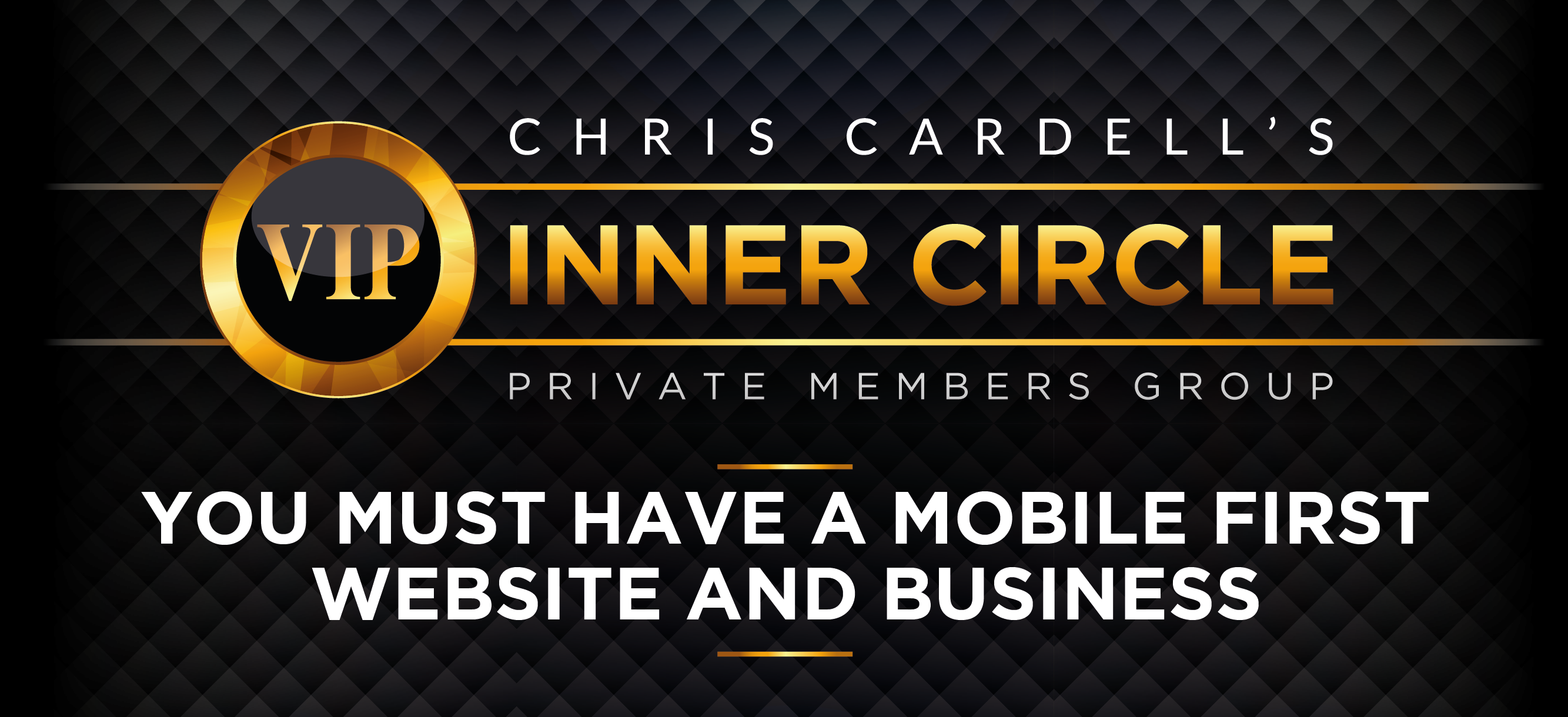 VIP Tip mobile First - Chris Cardell